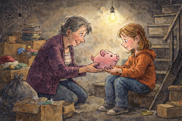 Das Glücksschwein: Geschichte bzw. Klanggeschichte