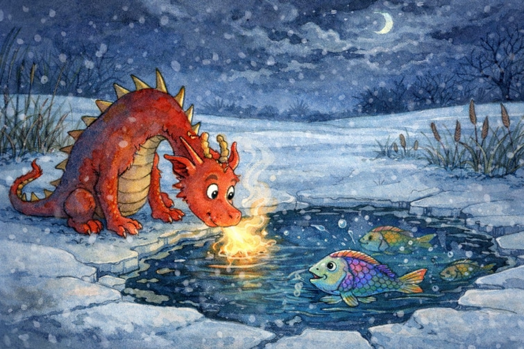 Fabel: Der kleine Drache