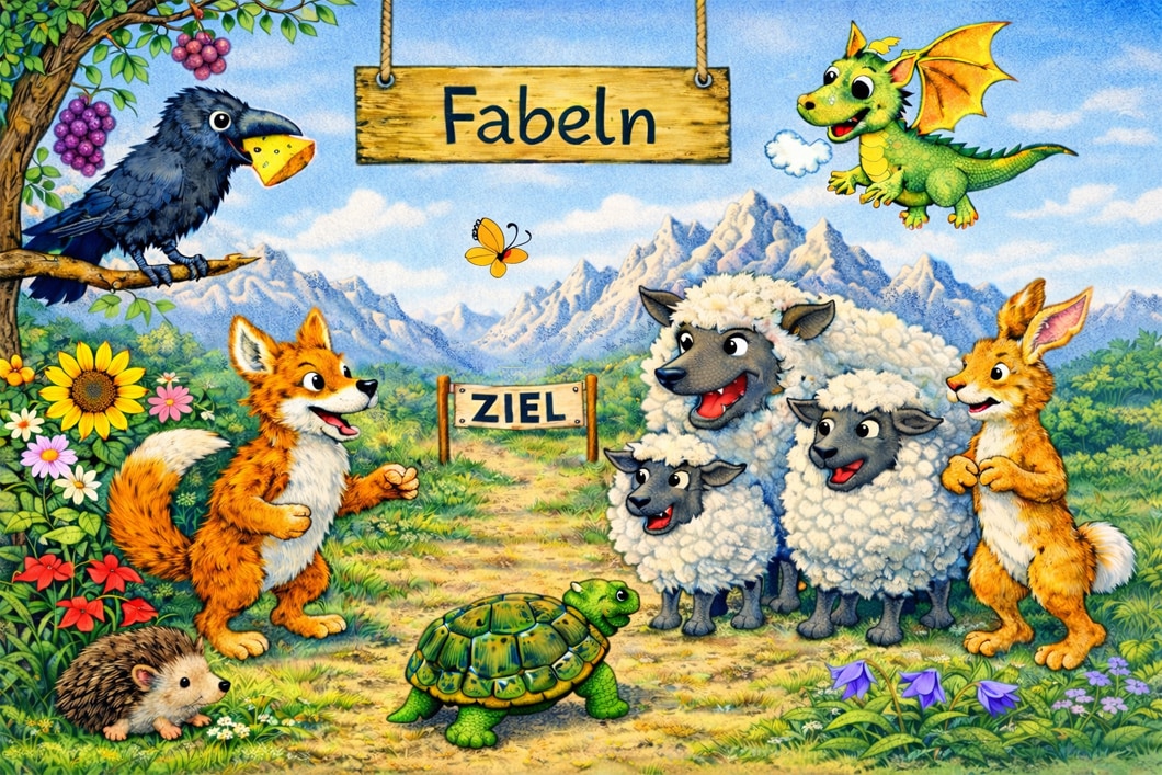 Fabeln mit Bildern