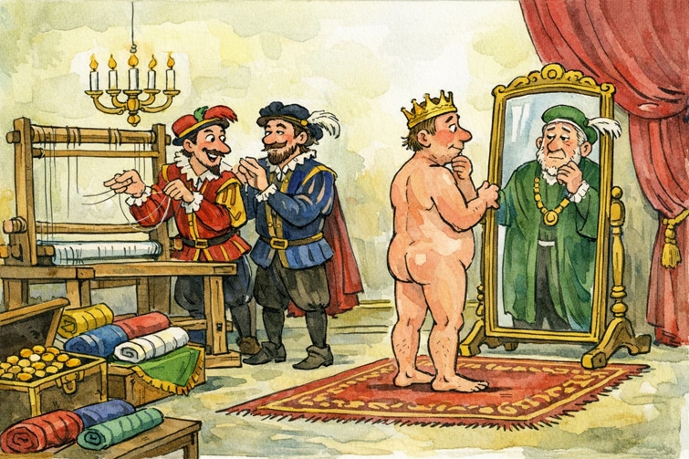 Des Kaisers neue Kleider, Märchen