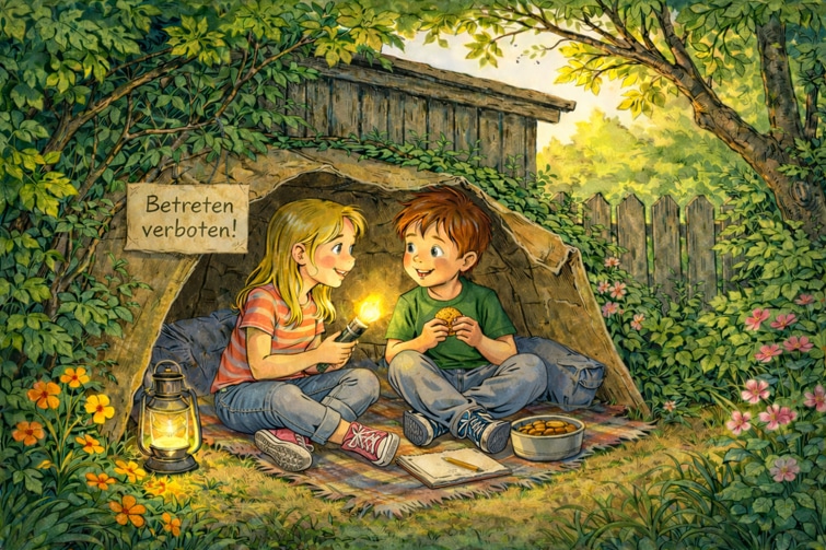 Das verratene Geheimversteck - Gute-Nacht-Geschichte