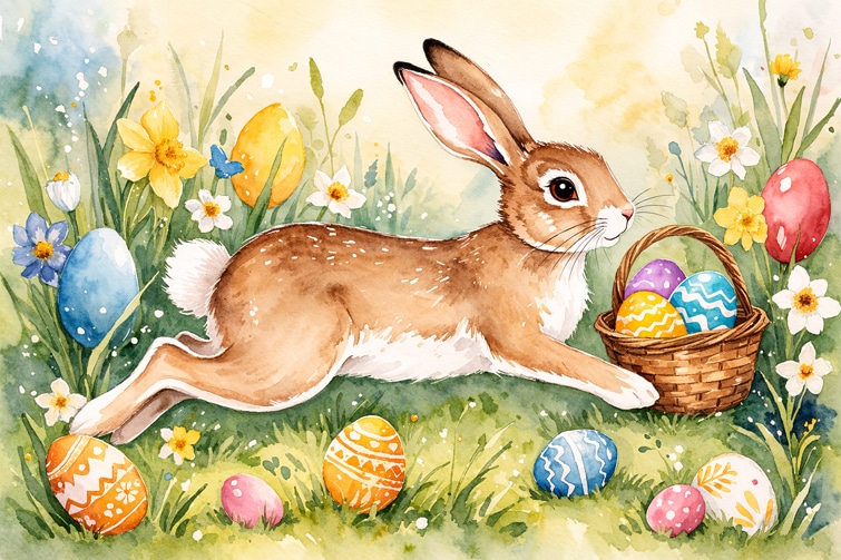 Das Abenteuer des Osterhasen