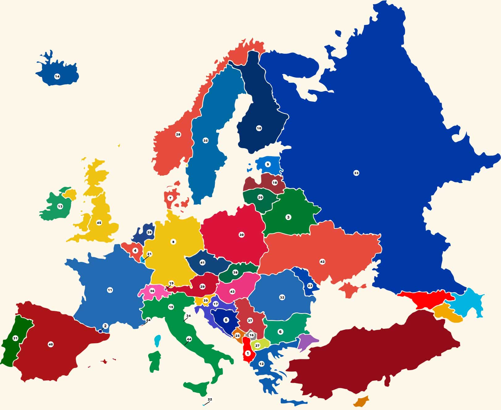 Europakarte