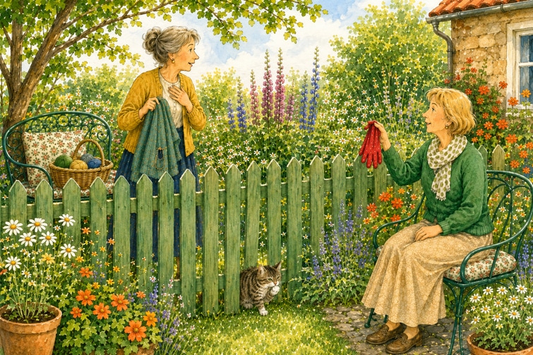 Der kleine Spalt im Zaun - Seniorengeschichte