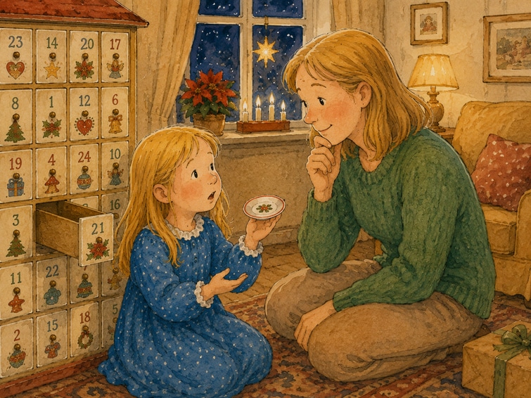 Der geheimnisvolle Adventskalender - Weihnachtsgeschichte