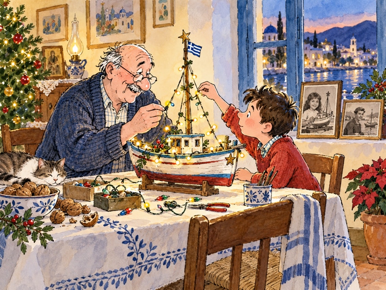Das fehlende Licht, Weihnachtsgeschichte