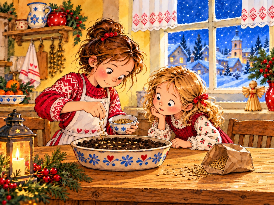 Weihnachtsgeschichte: Der heimliche Weizendieb