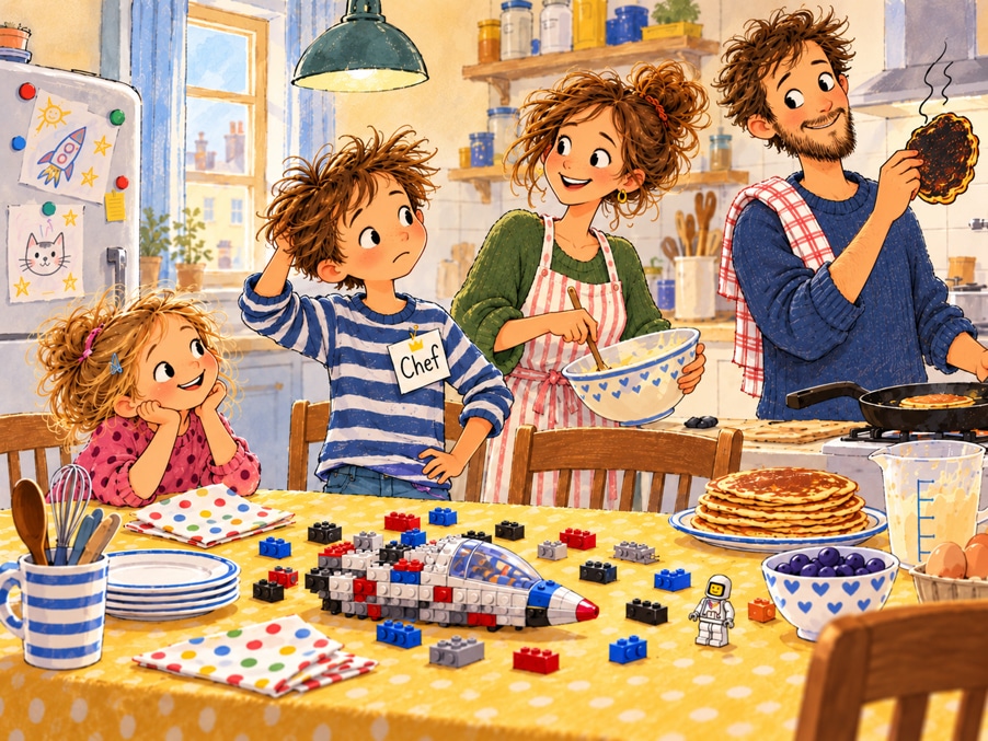 Der kleine Chef, Gute-Nacht-Geschichte
