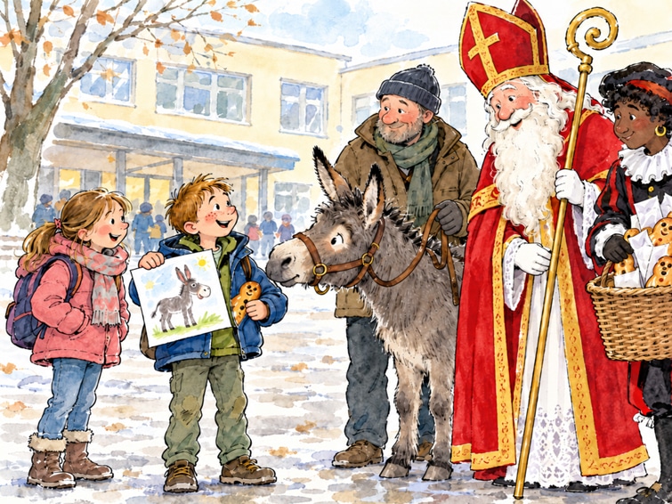 Ein Gast mit langen Ohren, Weihnachtsgeschichte