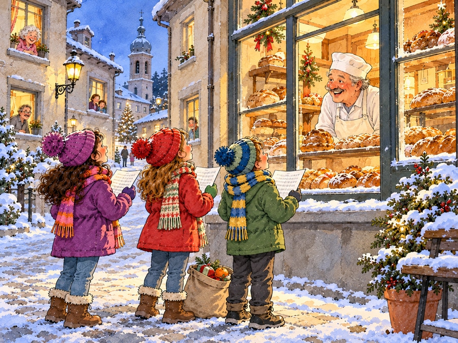 Ein Weihnachtslied für Mama, Weihnachtsgeschichte kostenlos zum Download