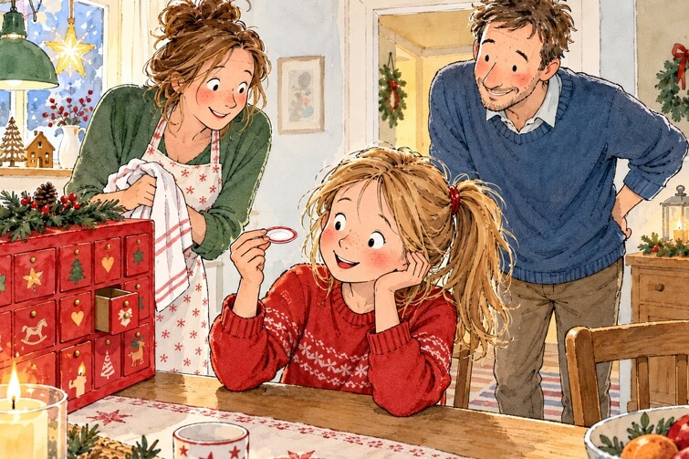 Das Versprechen an den Großvater - Weihnachtsgeschichte mit Weihnachtsbrauch aus Albanien Der geheimnisvolle Adventskalender - Weihnachtsgeschichte