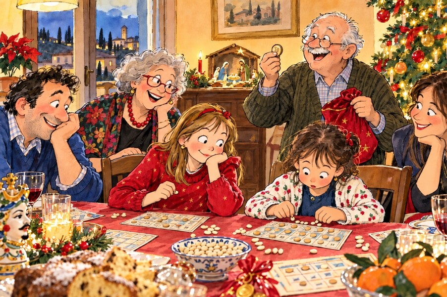 Das Versprechen an den Großvater - Weihnachtsgeschichte mit Weihnachtsbrauch aus Albanien Die letzte freie Zahl, Weihnachtsgeschichte