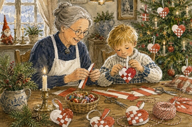 Das Versprechen an den Großvater - Weihnachtsgeschichte mit Weihnachtsbrauch aus Albanien Weihnachtsgeschichte: Die geplünderten Weihnachtsherzen